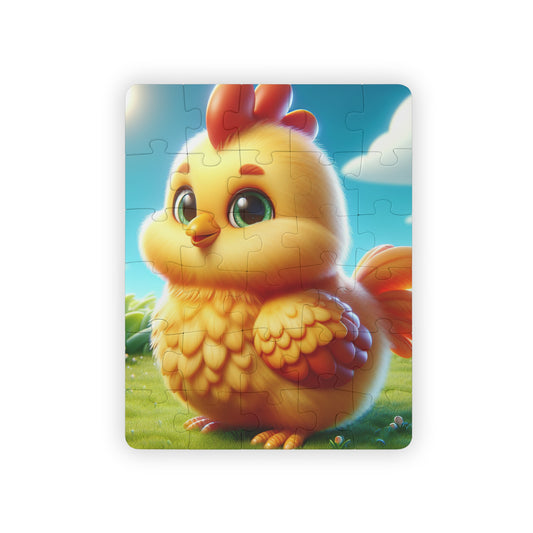 "Charming Chick: A cute 3D puzzle for wholesome fun!" - Puzzle