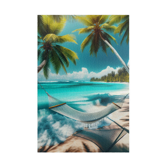 "Tropical Oasis Puzzle: Beach Paradise" - Puzzle